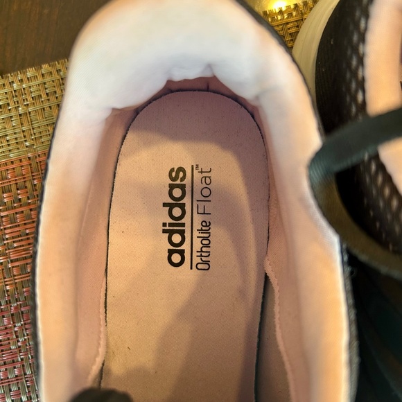 Adidas Black and Pink Cloudfoam Running Shoes Size 10 - Picture 8 of 11